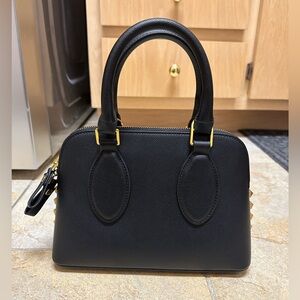 Black mini handbag